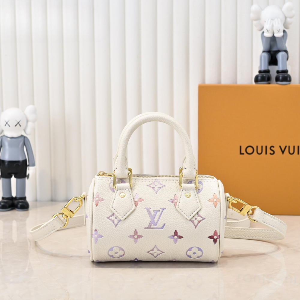 Louis Vuitton Nano Speedy Dream Beige 6.3-Inch M25591