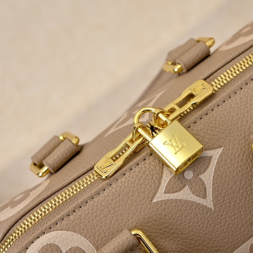 Louis Vuitton Nano Speedy Tourterelle Beige 6.3 Inches M82890
