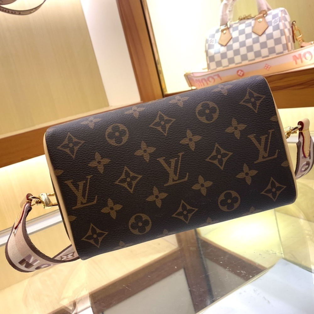 Louis Vuitton Speedy Bandouilière 20 Brown 8.1 Inches M46234