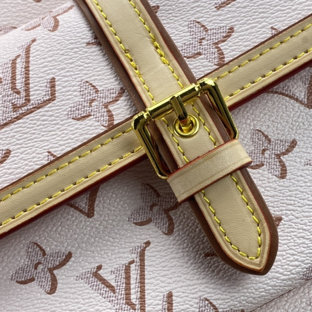 Louis Vuitton Neverfull MM Monogram Empreinte  With Pouch Pocket Beige 12.2 Inches M20921