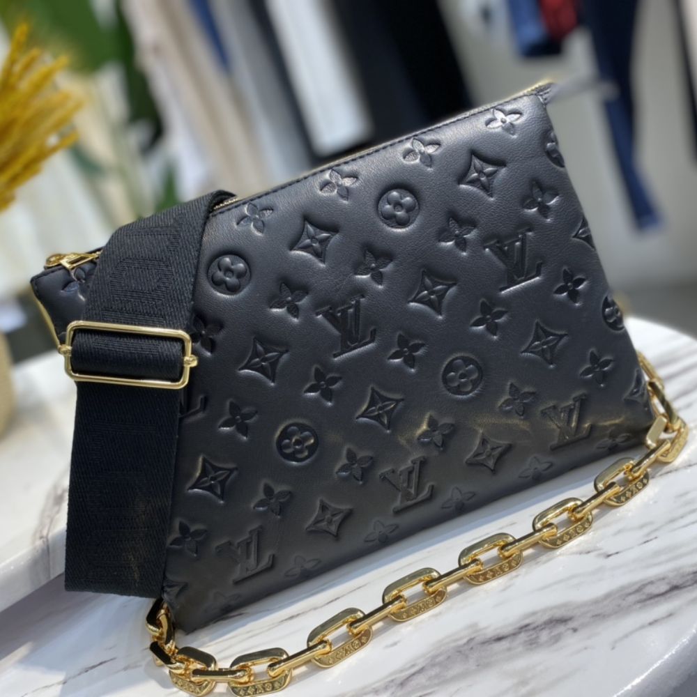 [Premium Quality] – Louis Vuitton Coussin PM Black 10.2 Inches M21260