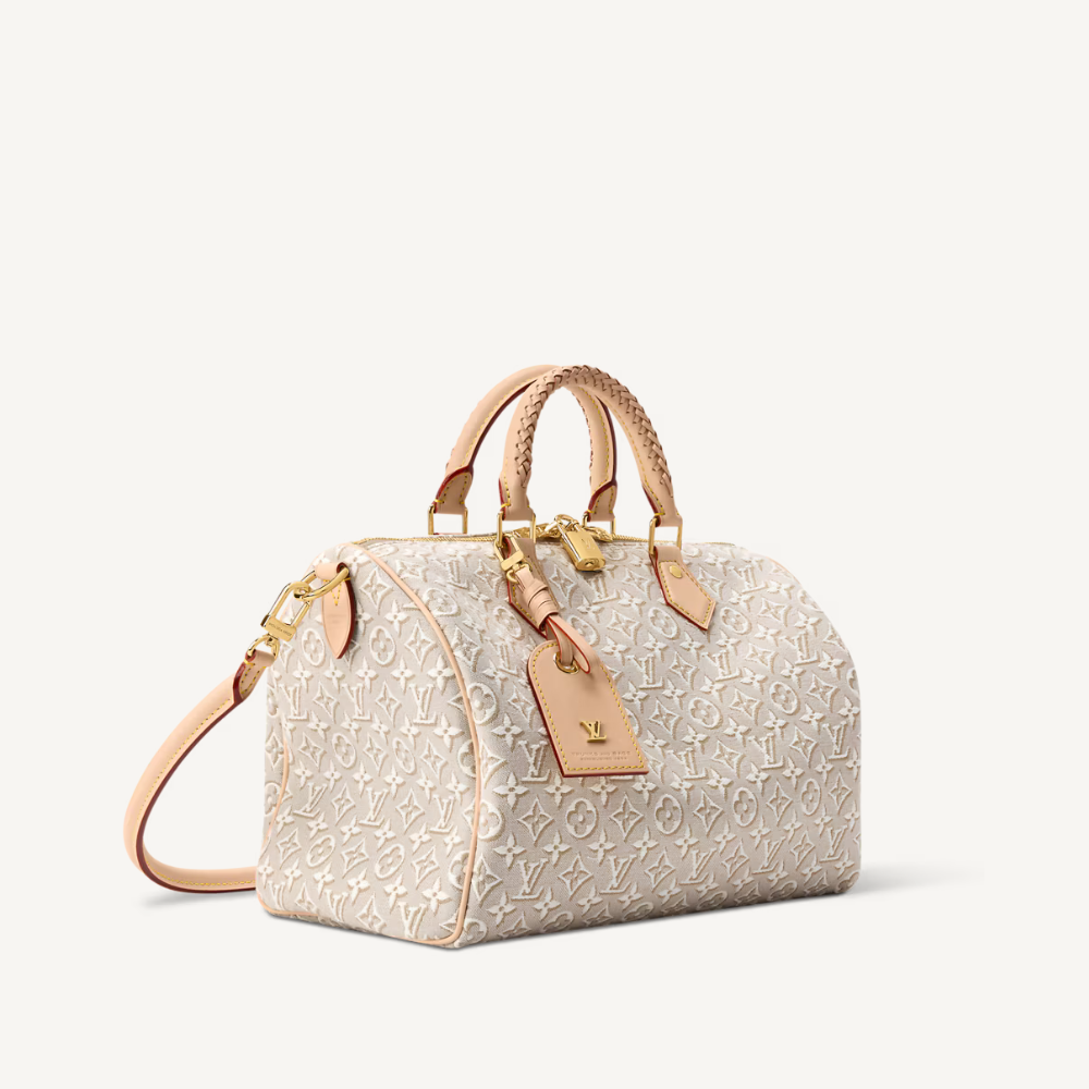 Louis Vuitton Speedy Soft 30 Monogram Emblème Peuplier 11.8 Inches