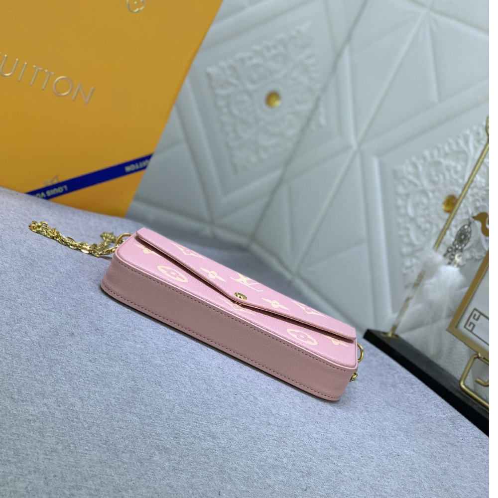 Louis Vuitton Félicie Pochette Rose Trianon Pink 8.3 Inches M81759