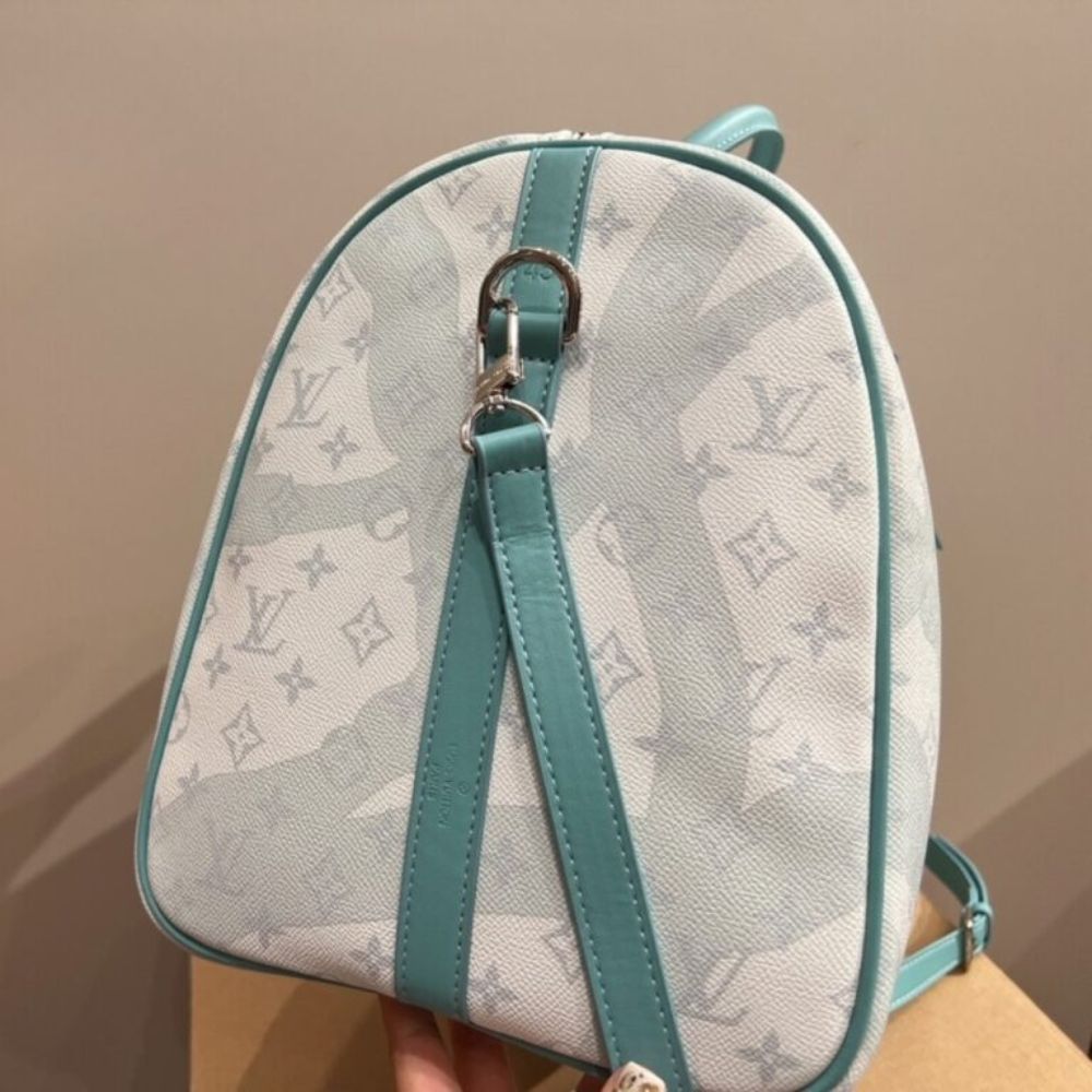 Louis Vuitton Keepall Bandouliere 50 Crystal Blue 19.7 Inches M22570