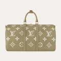 Louis Vuitton Keepall Bandoulière 45 Olive Green 17.7 Inches M46670