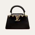 Louis Vuitton Capucines Nano Bag Black 8.7 Inches