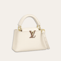Louis Vuitton Capucines Mini White 8.7 Inches