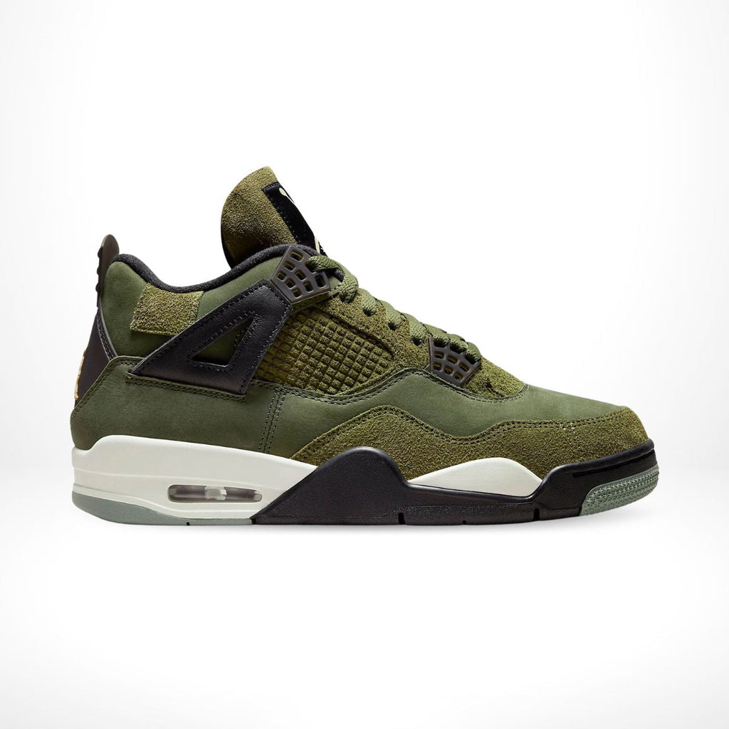 Air Jordan 4 Retro Craft Medium Olive Canvas SE