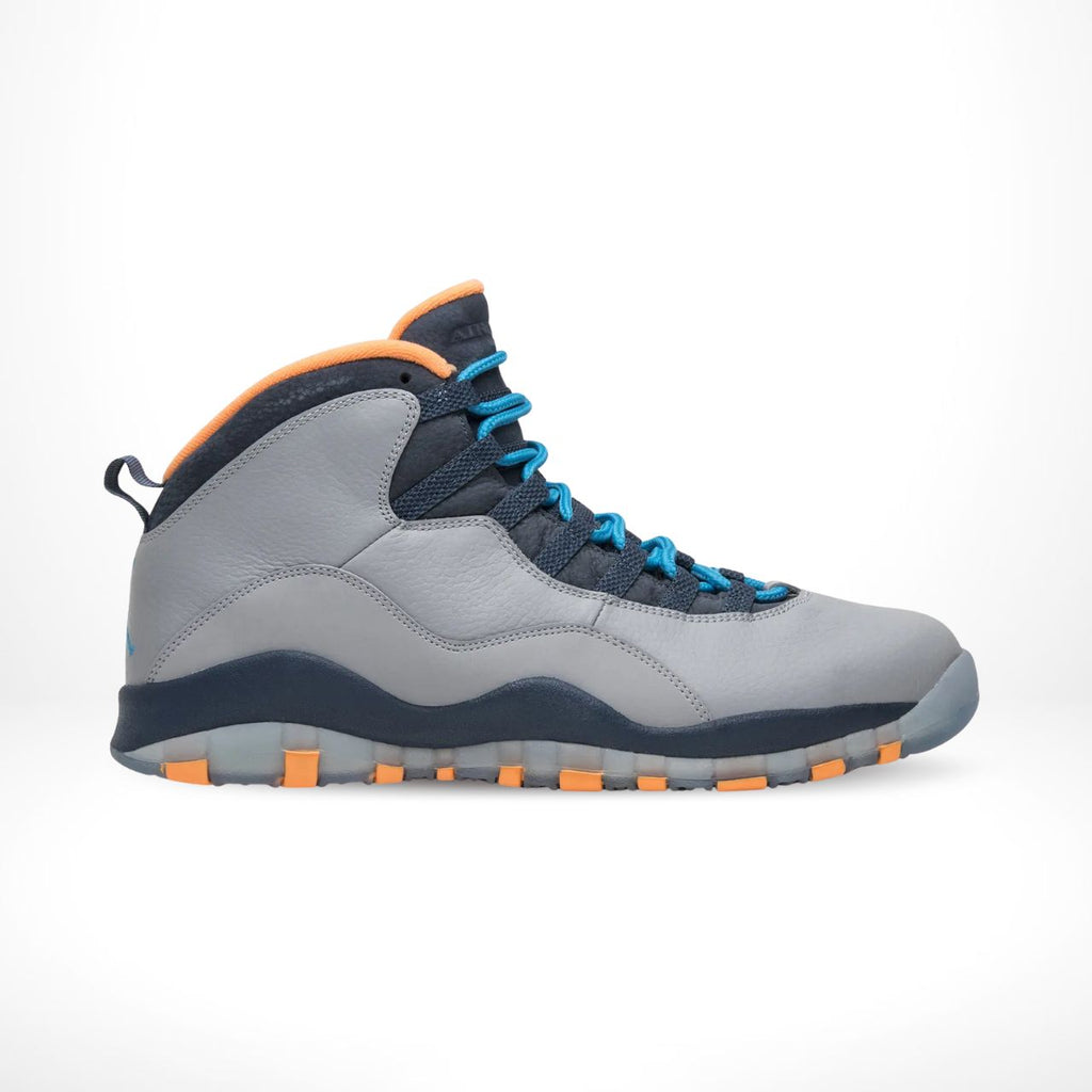 Air Jordan 10 Retro Bobcats Grey Blue