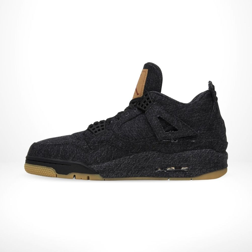 Air Jordan 4 Retro X Levis Black Denim