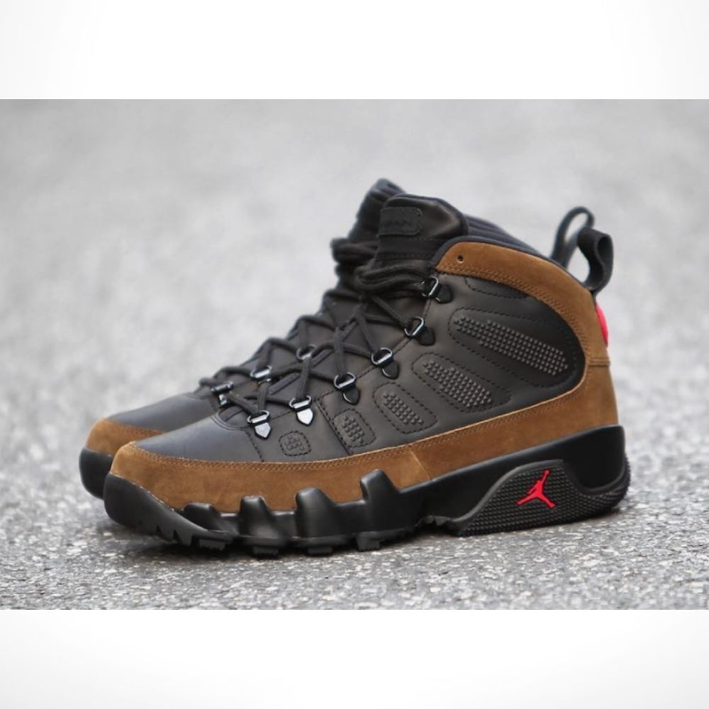 Air Jordan 9 Retro Olive Black