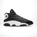 Air Jordan 13 Retro Reverse He Got Game Black White