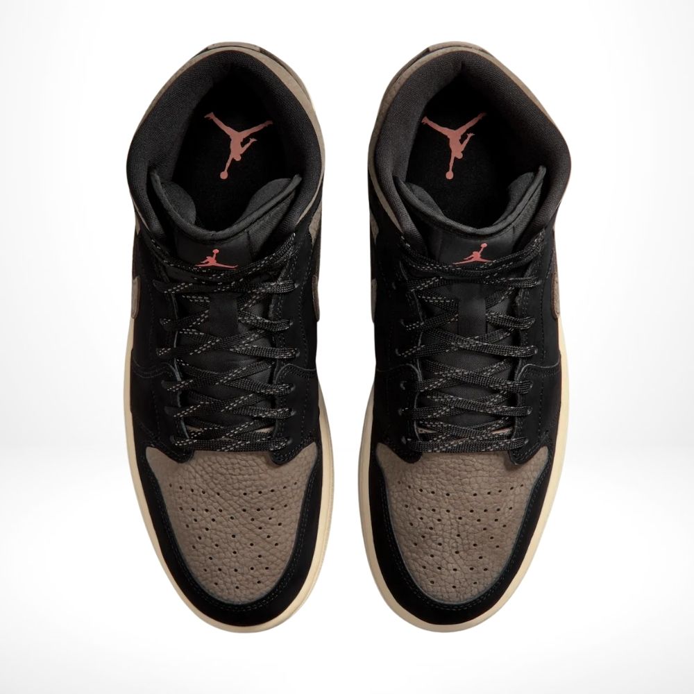 Air Jordan 1 Mid Olive Grey